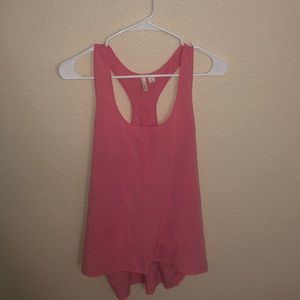 Pink Chiffon Tank